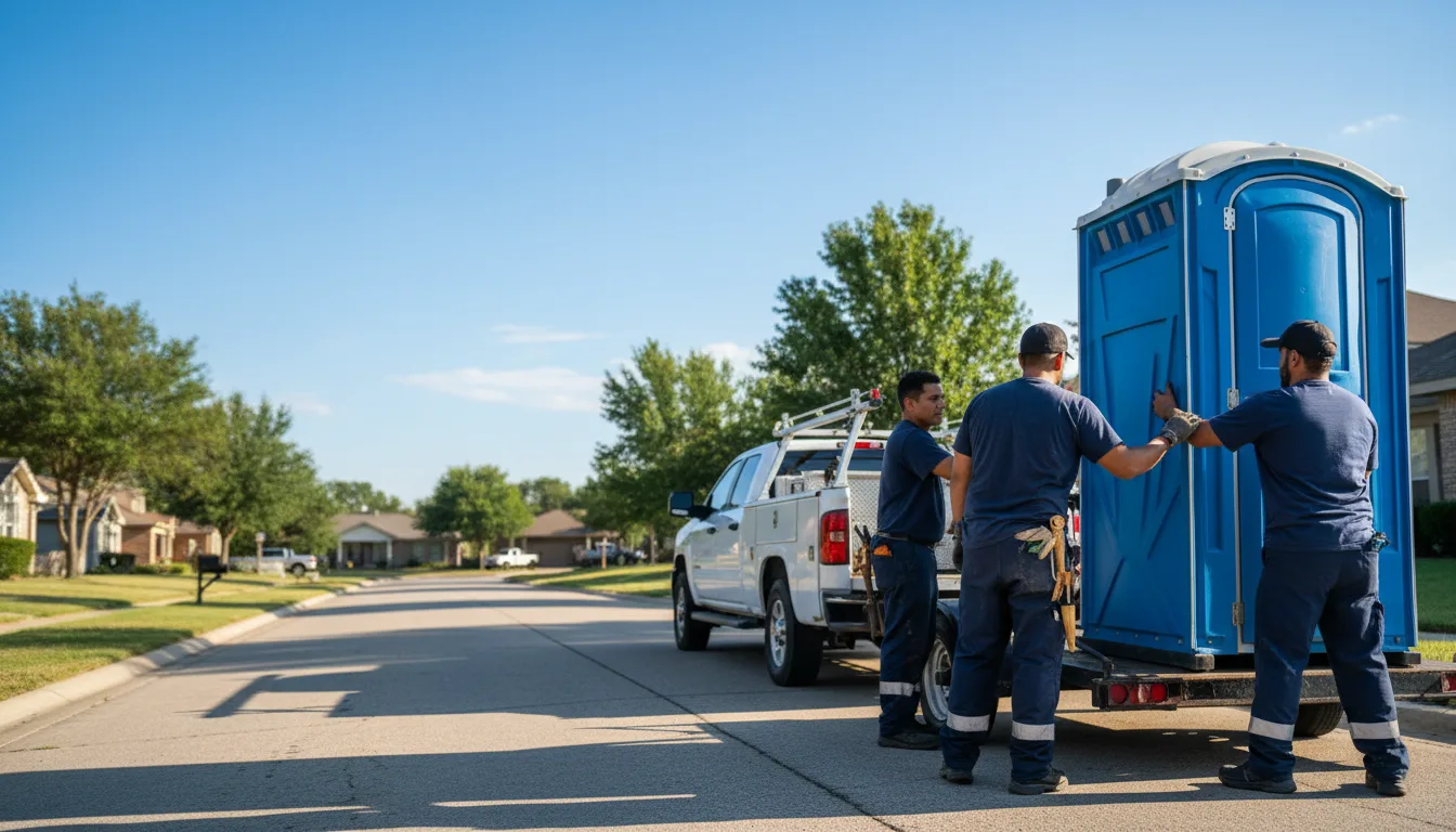 Portable Toilet Rental in Bellefontaine, OH near me